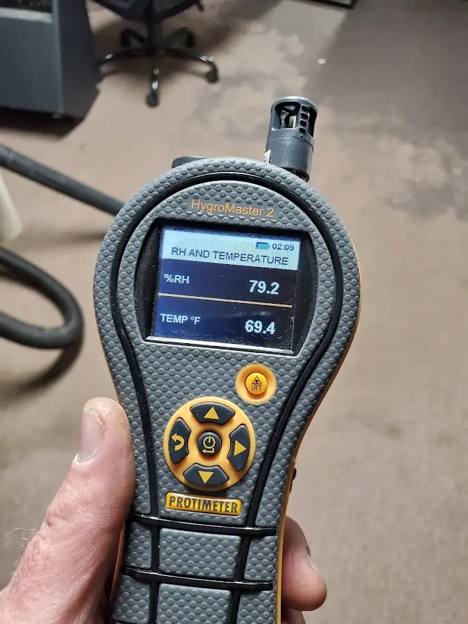 Moisture meter humidity assessment for Mold Remediation & Removal in Berryville